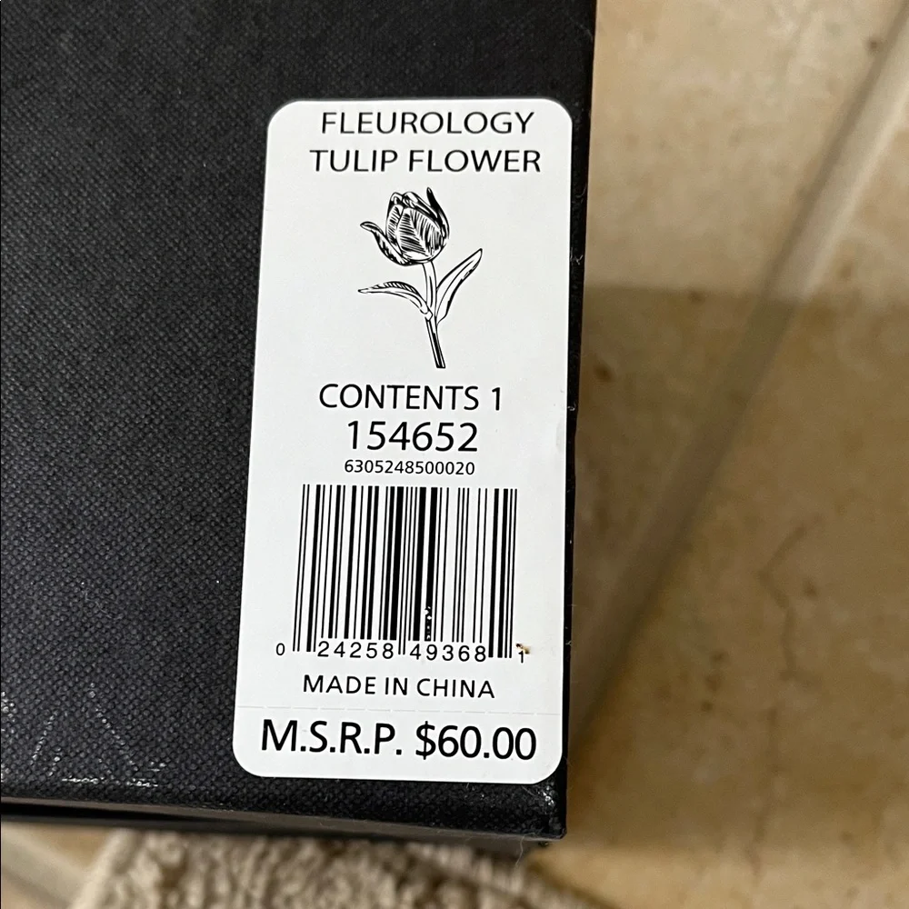 Waterford Fleurology Tulip Flower NIB - Picture 4 of 6